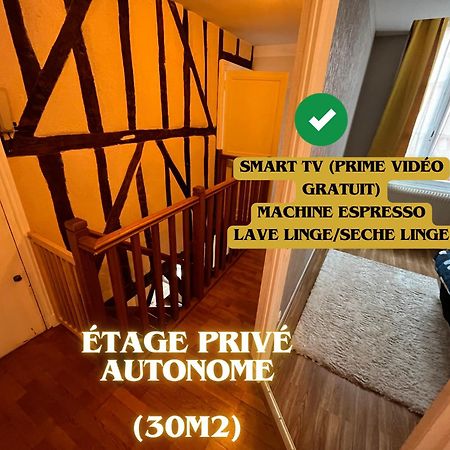 Apartmán Etage Prive Autonome - Centre Historique Bourges Exteriér fotografie